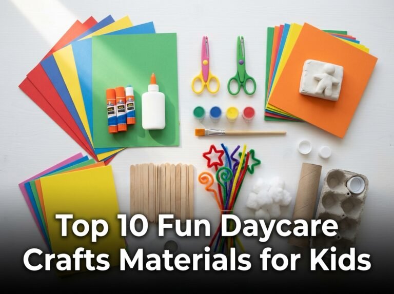 Top 10 Fun Daycare Crafts Materials for Kids